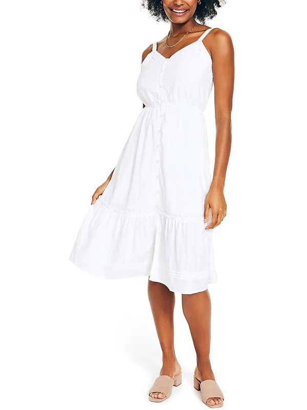 Casual Clothes For Women Today Only Womens Tiered Sleeveless Midi Dress