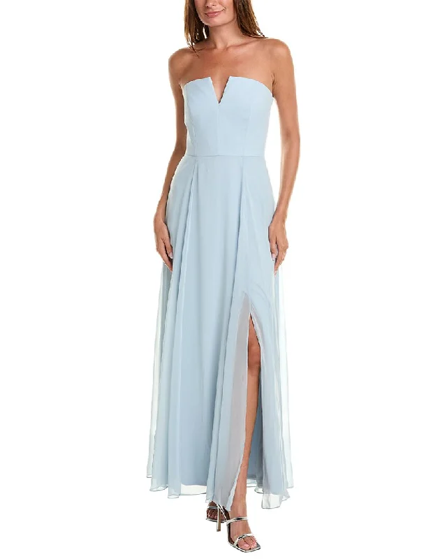 Women's Apparel Dessy Collection Chiffon Maxi Dress