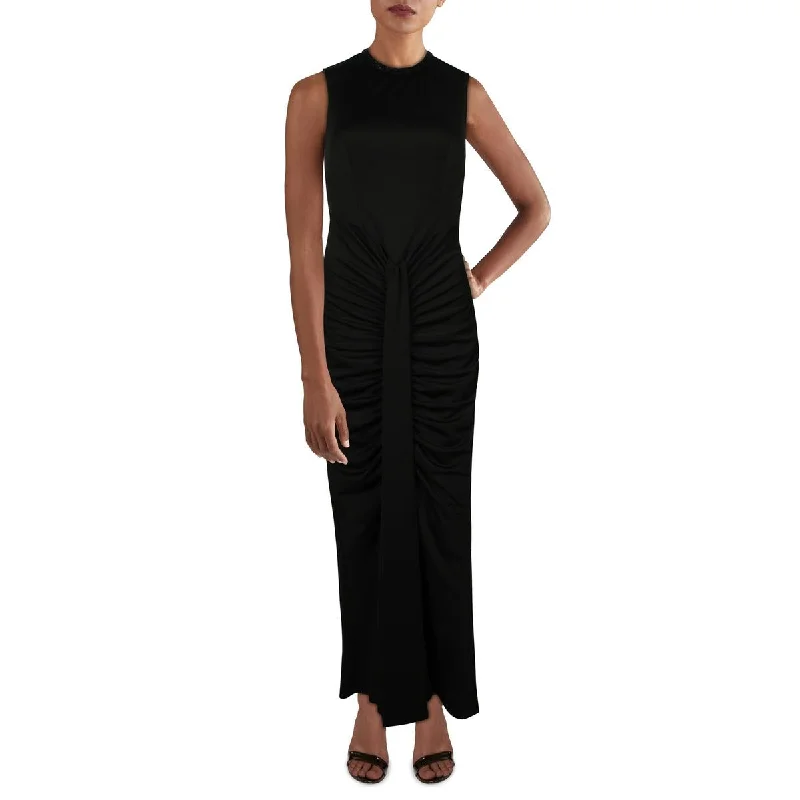 Women's Evening Apparel Womens Beaded Full Length Maxi Dress