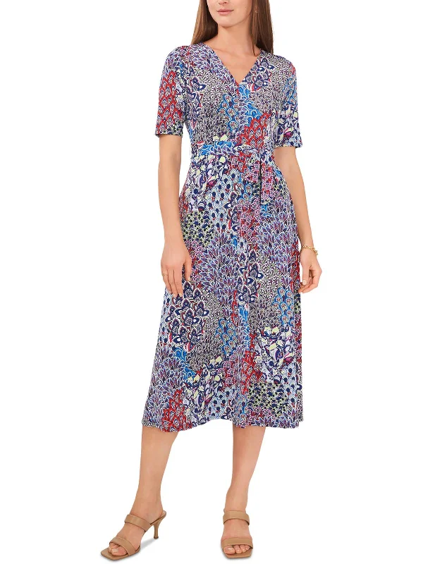 Stylish Women's Clothing Vintage Elegance Lisa Womens Printed Long Maxi Dress