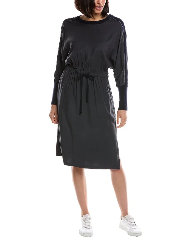 Fashion-Forward Women's Clothing Peserico Wool-Blend Midi Dress