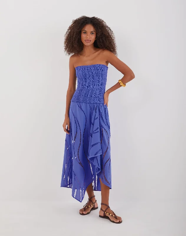 Timeless Women's Outfit Belina Midi Dress - Ethereal