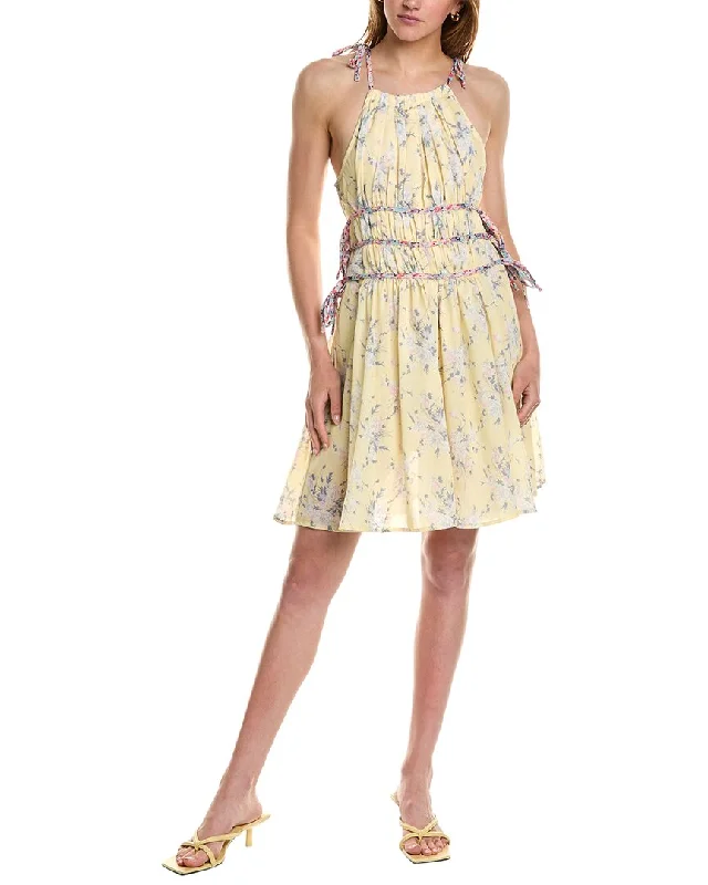 Women's Stylish Vacation Attire 70/21 Floral Halter Dress