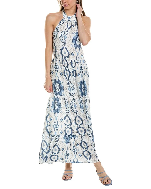 Plus-Size Women's Garments Area Stars Joan Maxi Dress