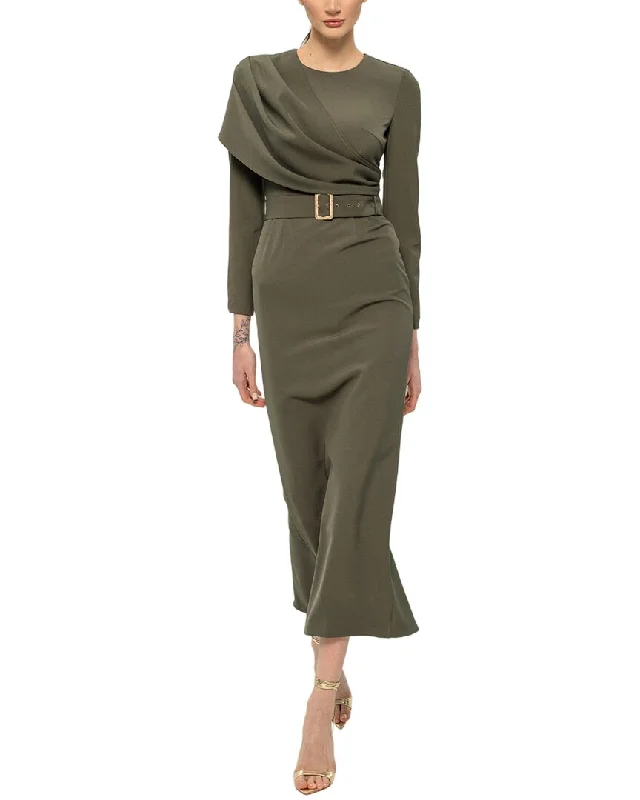 Women's Office Outfit BGL Midi Dress