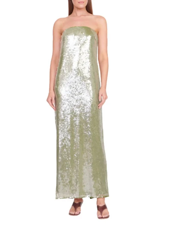 Women's Travel Garments Casey Maxi Dress In Garden Moss