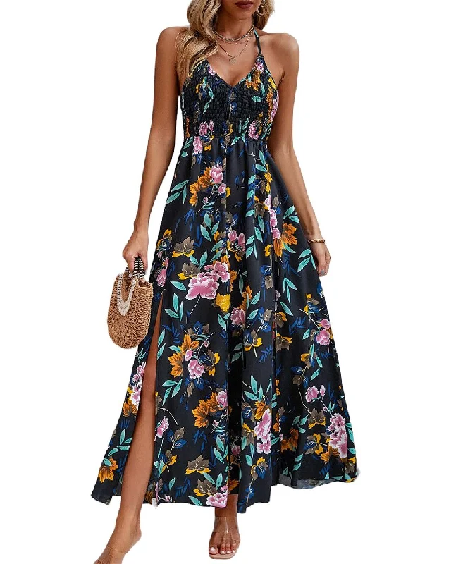 Women's Vintage-Inspired Outfit Luna Tuccini Maxi Dress