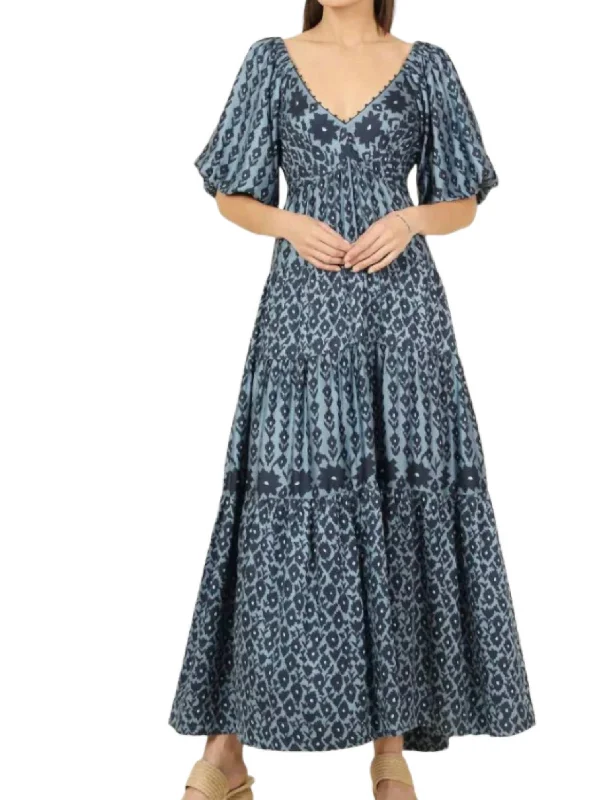 Affordable Women's Attire Ila Maxi Dress In Davina Marlin