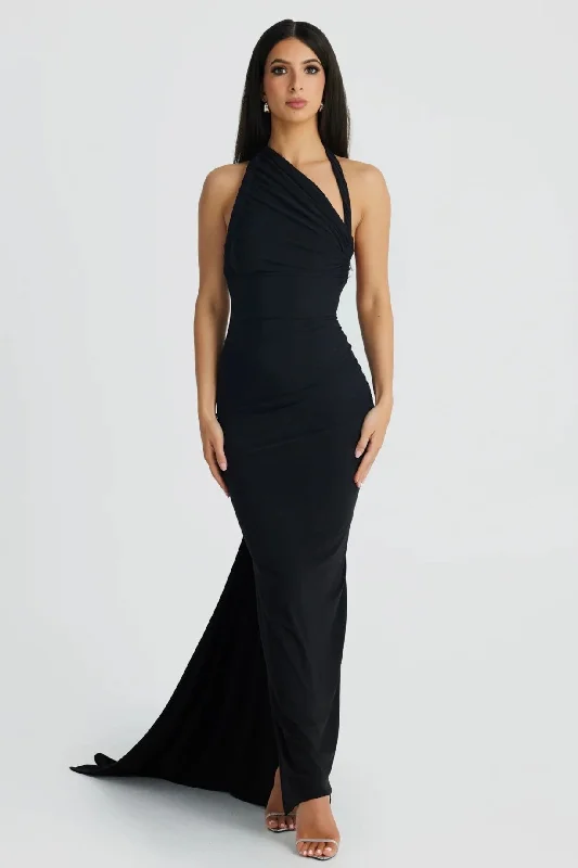 Women's Evening Attire Ivana Multi-Way Gown - Black