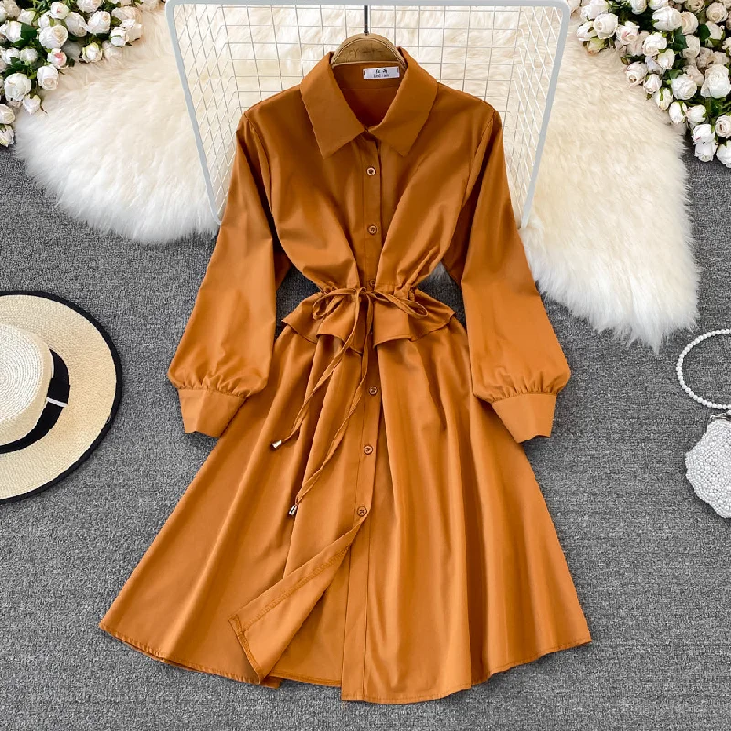 Women's Outdoor Activity Garments Cute A line shirt dress fashion girl dress      S234