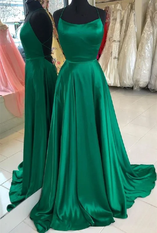 Women's Casual Wear Clothes Women Side Slit Prom Dresses Long Satin Evening Party Dress YPD174