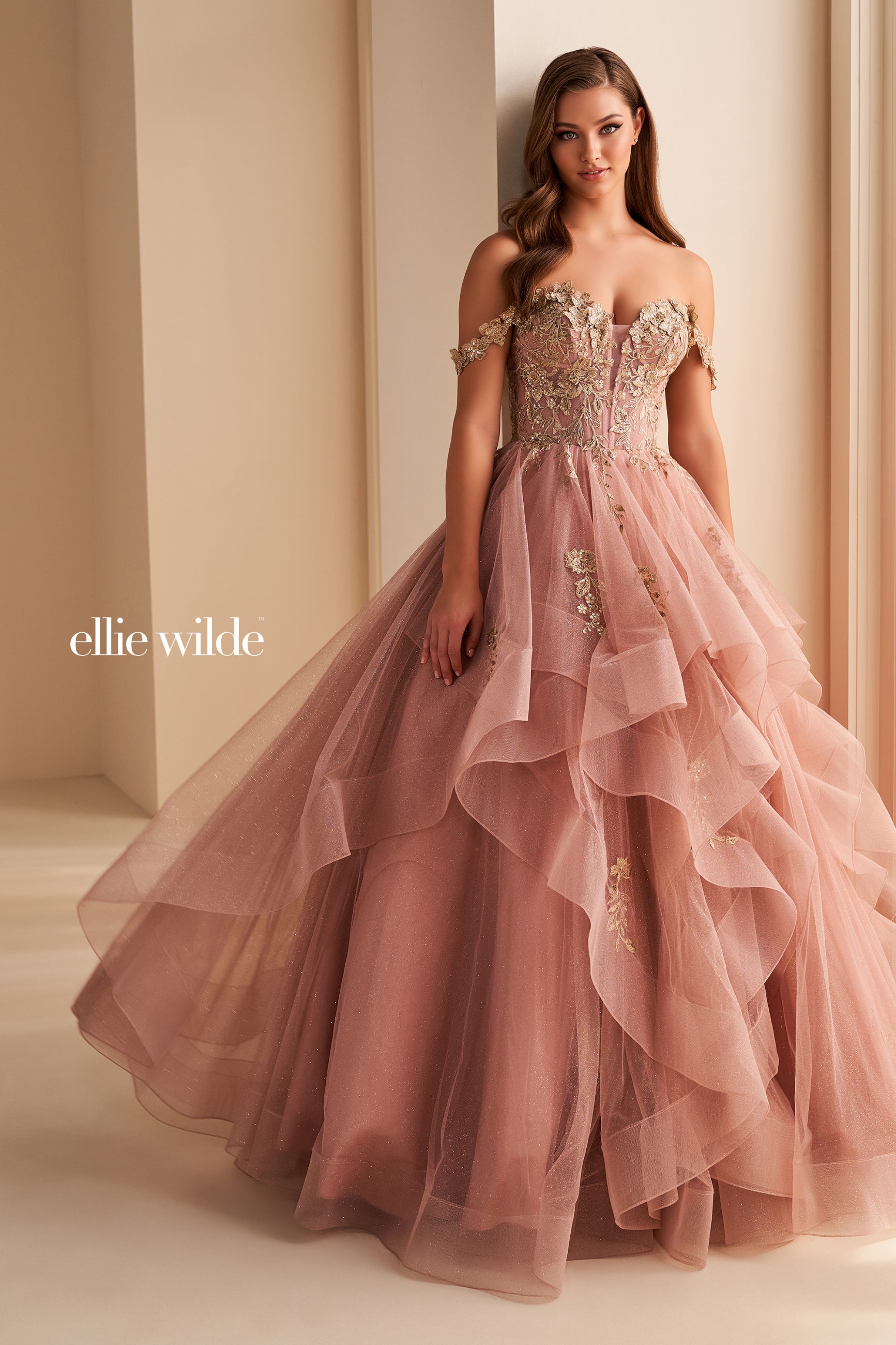 Women's Elegant Garments Ellie Wilde 35084 Ball Gown