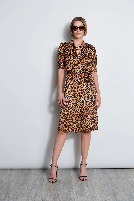 Women's Work Outfit For The Office Wildcat Shirt Dress