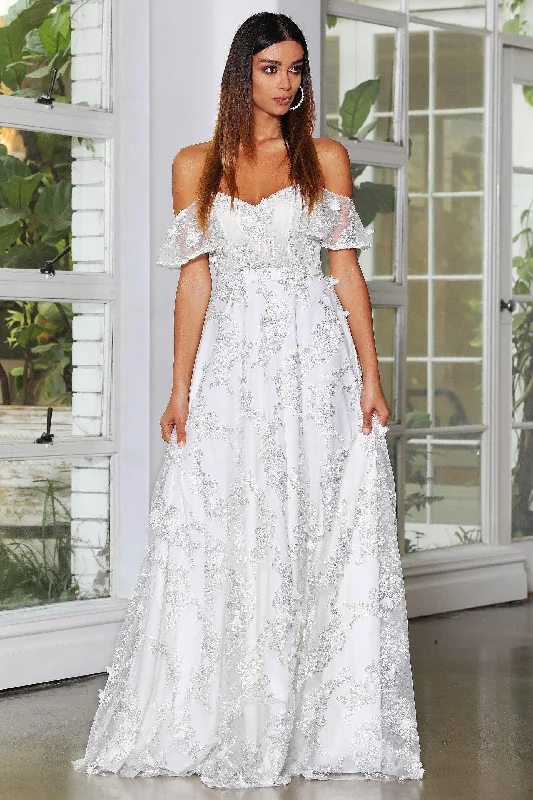 Women's Clothing Enchanted Gown - Ivory