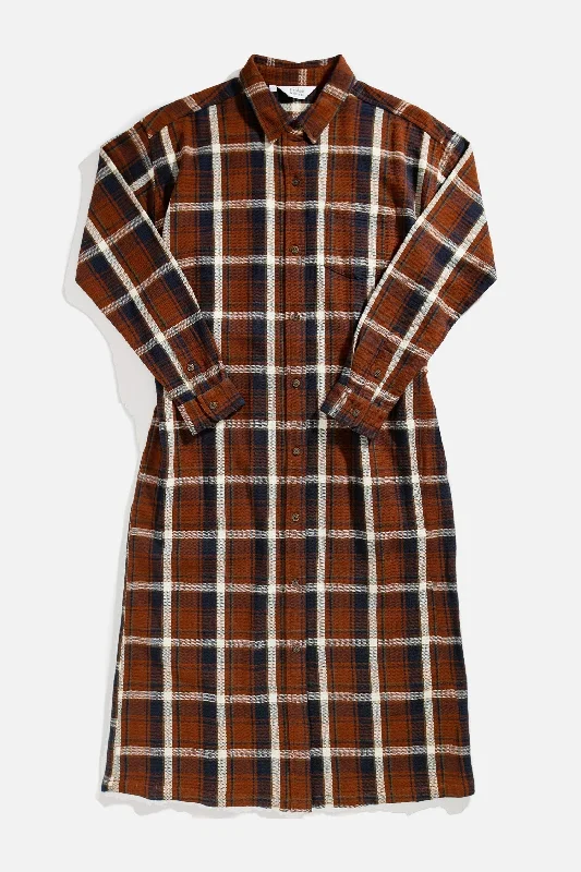 Affordable Women's Clothing Lancaster Shirt Dress / Echo Ridge Plaid