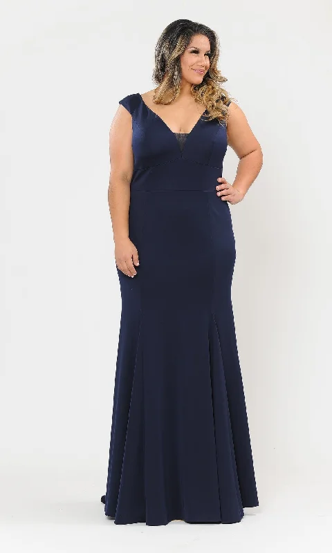 Women's Casual Clothing For Lounging Classic Sleeveless Plus-Size Long Prom Dress W1022