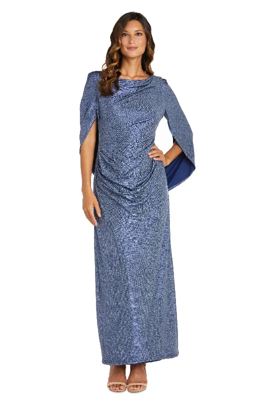 Comfortable Women's Clothing R&M Richards 7472 Long Mother Of The Bride Dress