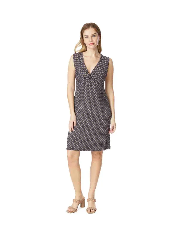 Women's Clothes For Work Events Tianello   "Honey Comb" Knit Jacquard "Stefie"  Tank Dress